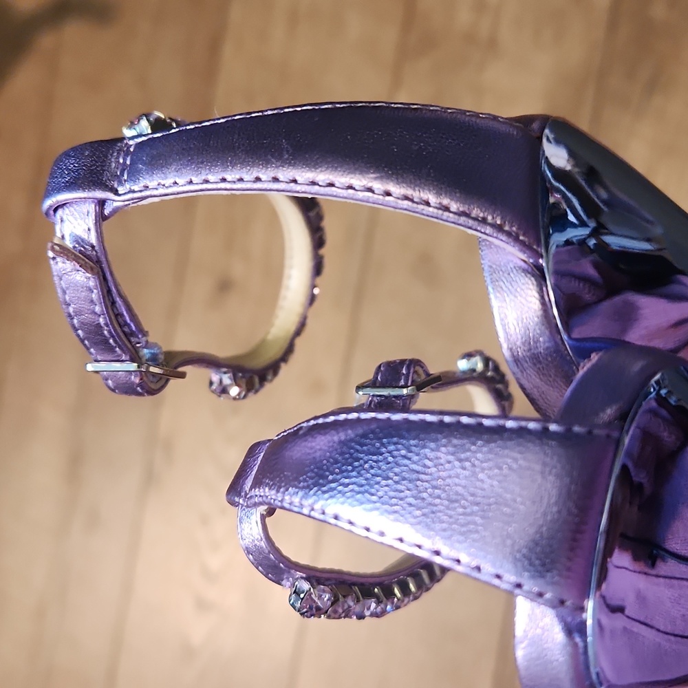 Marc Fisher Karima Square Toe Ankle Strap Sz 5.5m - image 8